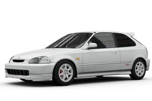 Текстильные коврики на HONDA CIVIC 6 hatch 1995-2001