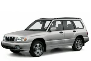 Текстильные коврики на SUBARU FORESTER SF 1 1997-2002