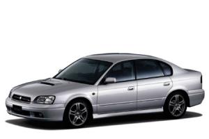Текстильные коврики на SUBARU LEGACY3 1998-2003 левый руль