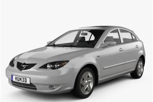 Коврики EVA на Haima 3 I 5D Hatchback 2010-2013