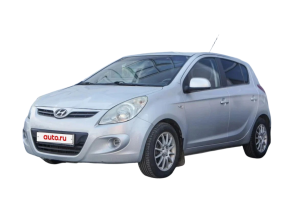 Эва-коврики на  Hyundai I20 I 2008-2012 Дорестайлинг