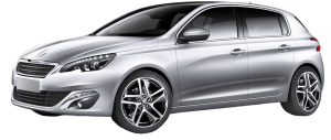 Эва-коврики с бортами на Peugeot 308 II Правый руль 2013 - 2021
